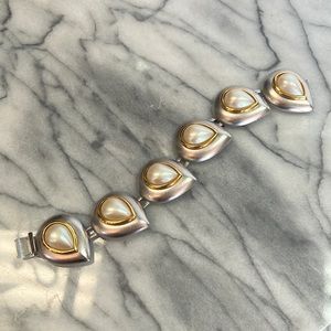 YSL Mabé pearl style vintage bracelet